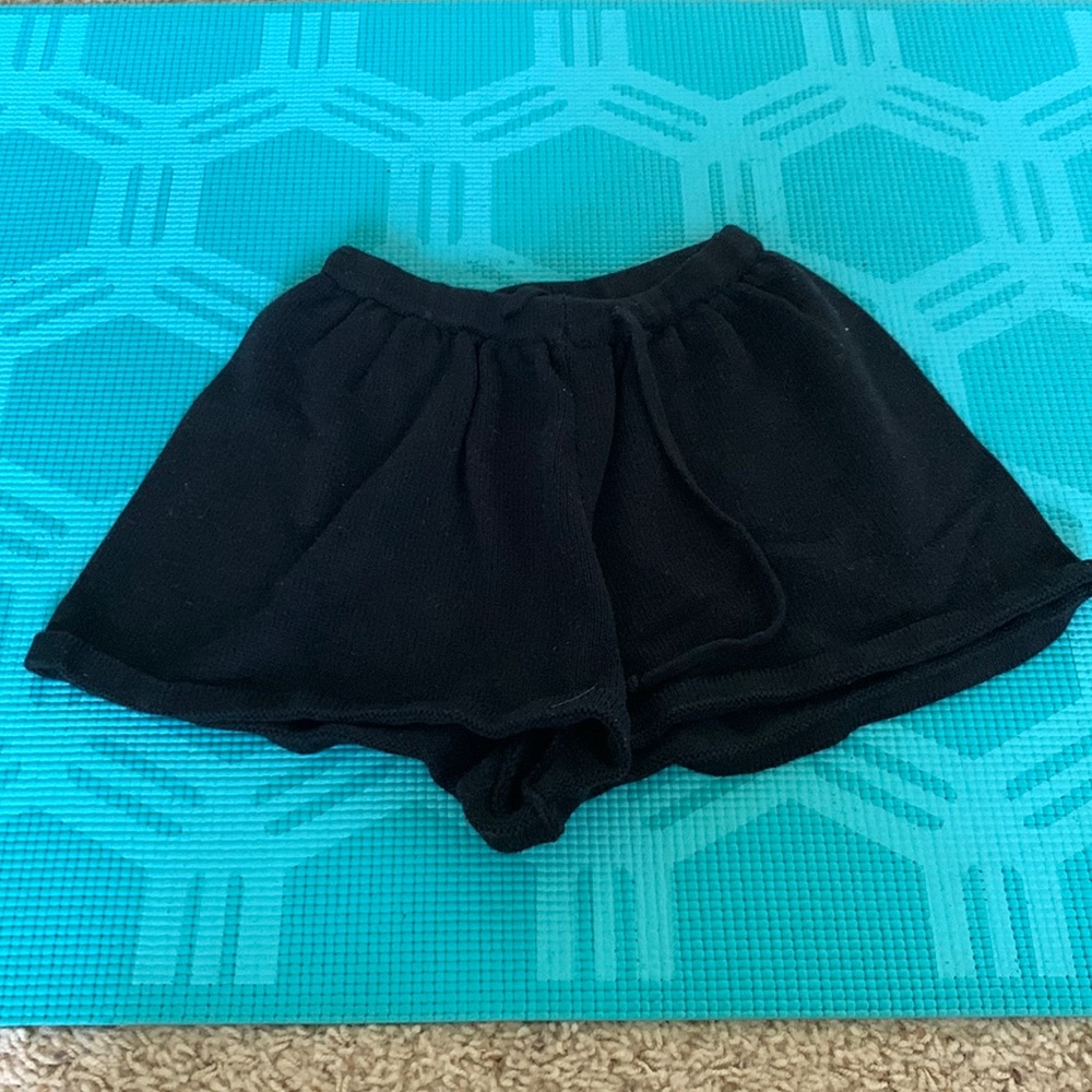 White Fox Boutique knit lounge shorts